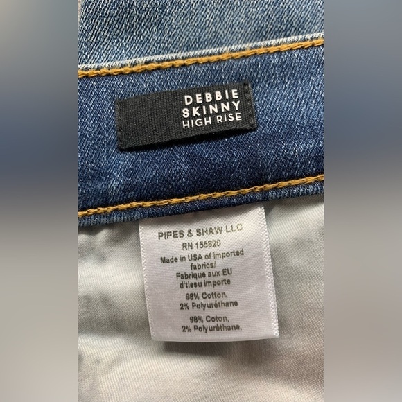 Veronica Beard Debbie High Rise Stretch Skinny Jeans - Picture 16 of 17